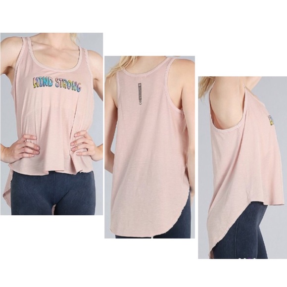 NWT - Avocado 'Mind Strong' Hi Low Tank - Sz S - Picture 12 of 12